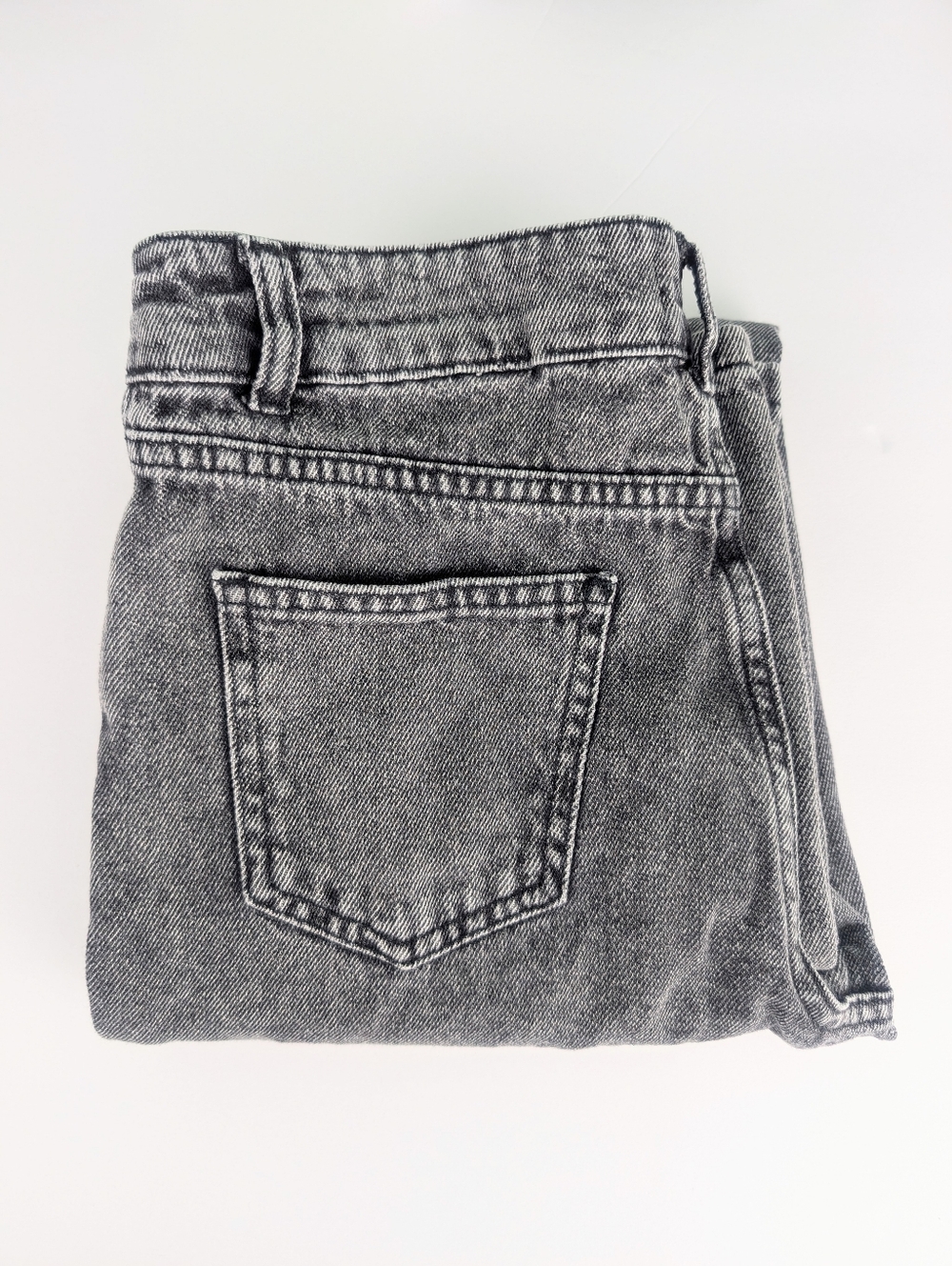 5Pretty Little Thing Dark Gray Wide Leg Jeans (Size: 0) 1lb 1.1oz